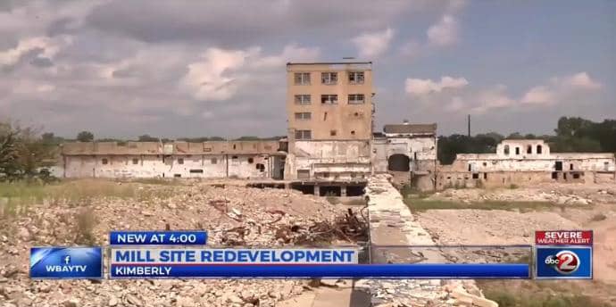 Kimberly Mill Redevelopment Project in Full Swing