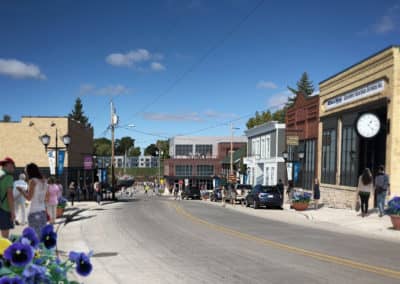 Downtown Wrightstown, WI Conceptual Community Development
